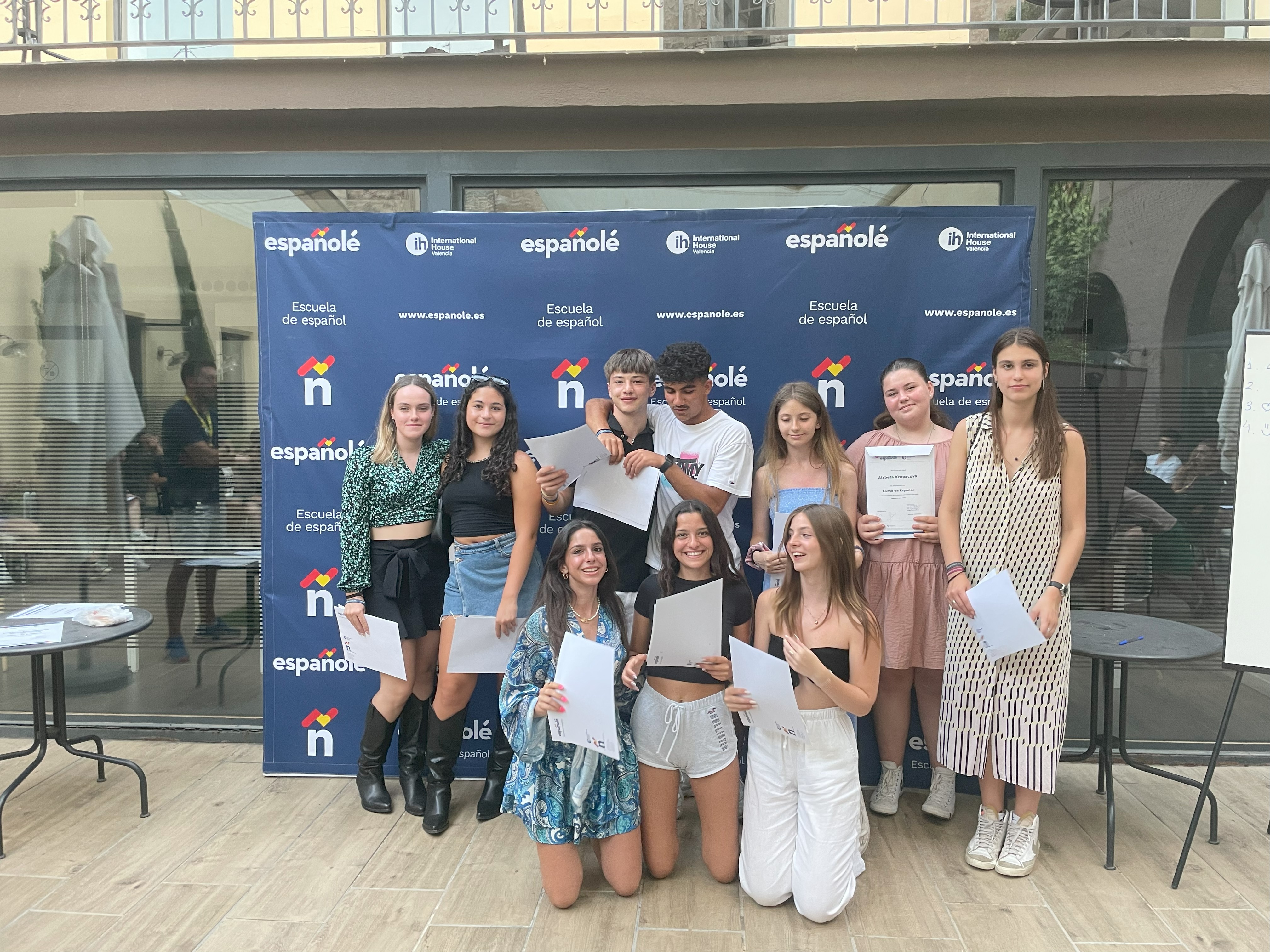 Zertifikatsvergabe Valencia